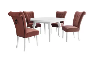 Spisegruppe - Rosa - Møbler - Bord - Spisegruppe