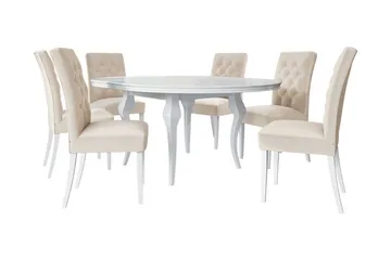 Spisegruppe - Rosa - Møbler - Bord - Spisegruppe