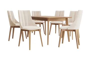 Spisegruppe - Rosa - Møbler - Bord - Spisegruppe