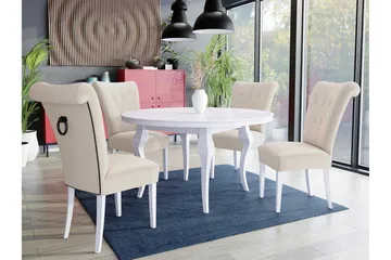 Spisegruppe - Rosa - Møbler - Bord - Spisegruppe