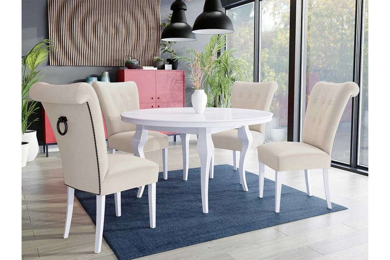 Spisegruppe - Rosa - Møbler - Bord - Spisegruppe