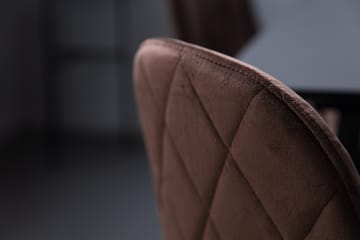 Spisegruppe Steph 180 cm med 6 Naira Spisestoler Fløyel - Møbler - Bord - Spisegruppe