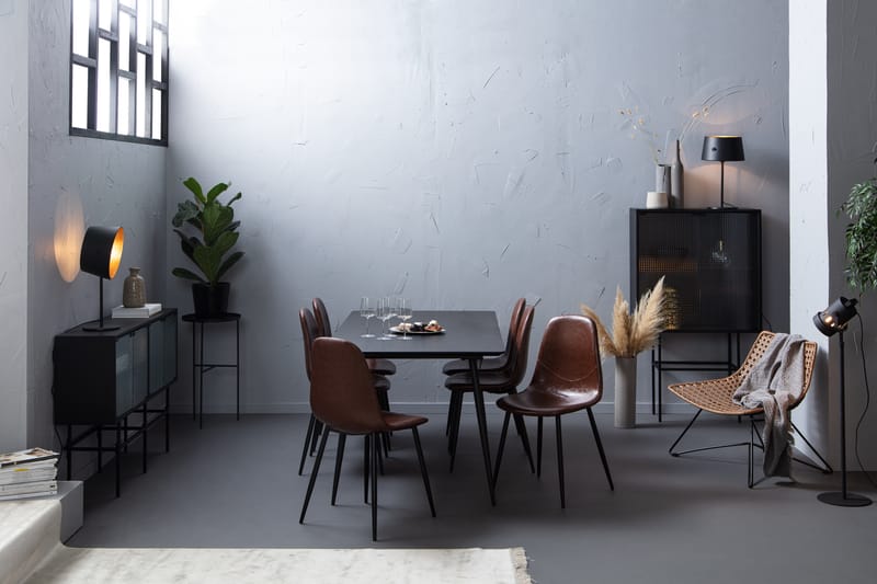 Spisegruppe Steph 180 cm med 6 Naira Spisestoler - Møbler - Bord - Spisegruppe