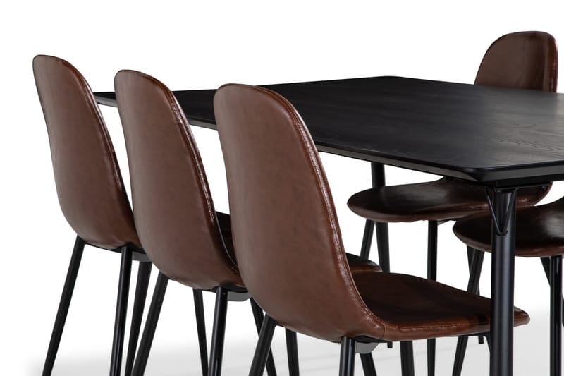 Spisegruppe Steph 180 cm med 6 Naira Spisestoler - Møbler - Bord - Spisegruppe