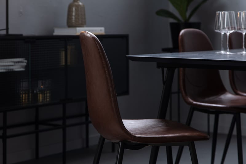 Spisegruppe Steph 180 cm med 6 Naira Spisestoler - Møbler - Bord - Spisegruppe