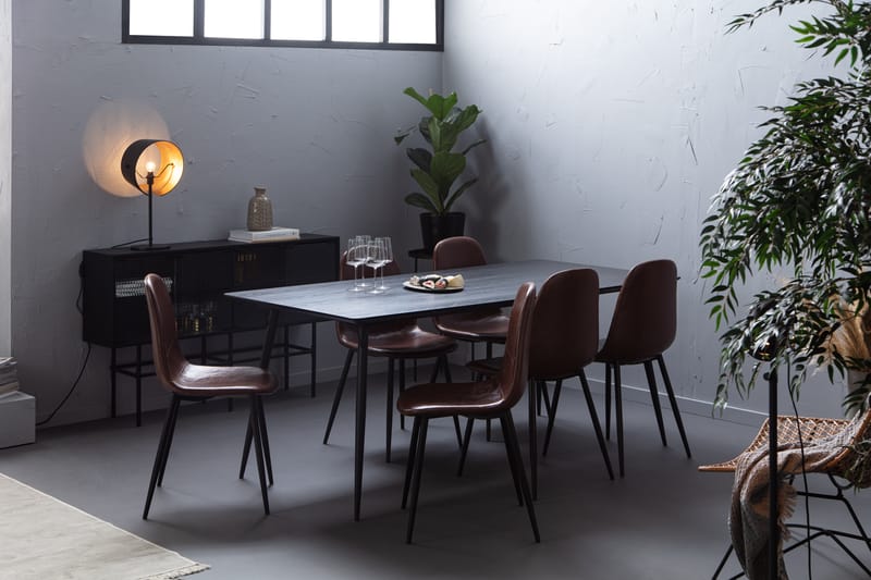 Spisegruppe Steph 180 cm med 6 Naira Spisestoler - Møbler - Bord - Spisegruppe