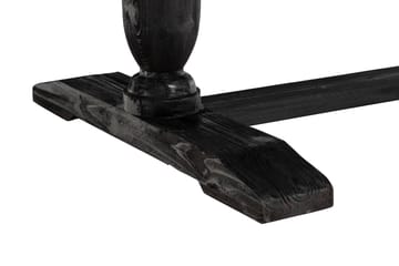 Spisegruppe Suzon 200 cm inkl. 6 Lossmen Stoler Fløyel - Brun - Oppbevaring - Oppbevaringsmøbler - Sideboard & skjenk