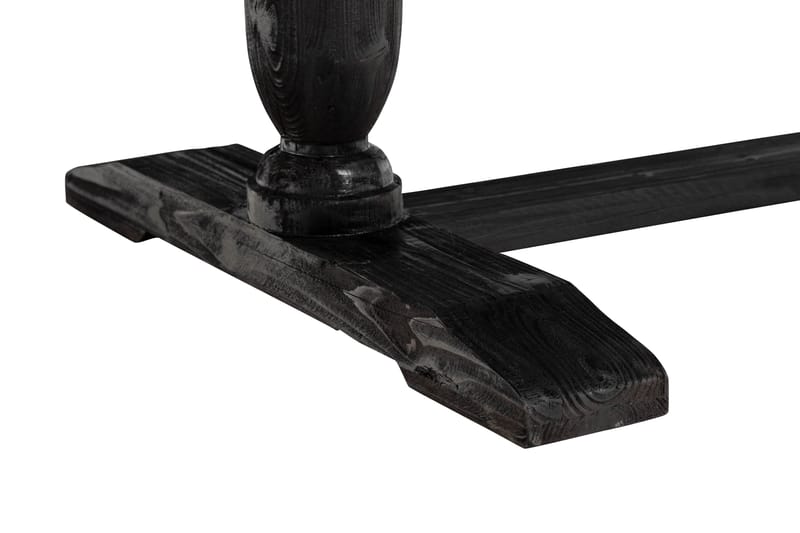 Spisegruppe Suzon 200 cm inkl. 6 Lossmen Stoler Fløyel - Brun - Oppbevaring - Oppbevaringsmøbler - Sideboard & skjenk