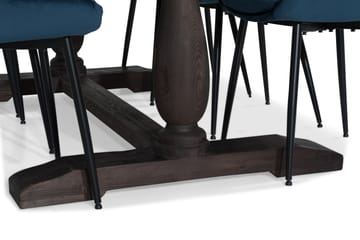 Spisegruppe Suzon 200 cm med 6 Bergviken Stol - Møbler - Bord - Spisegruppe