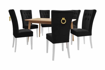Spisegruppe - Svart - Møbler - Bord - Spisegruppe