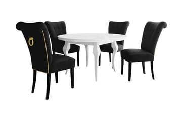 Spisegruppe - Svart - Møbler - Bord - Spisegruppe