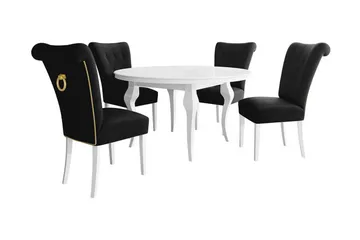 Spisegruppe - Svart - Møbler - Bord - Spisegruppe