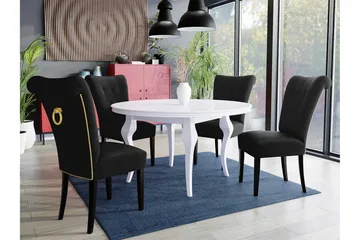 Spisegruppe - Svart - Møbler - Bord - Spisegruppe