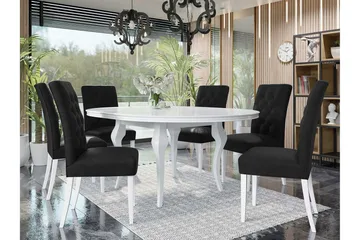 Spisegruppe - Svart - Møbler - Bord - Spisegruppe