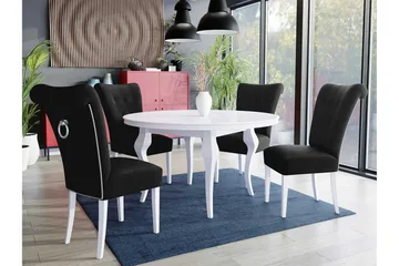 Spisegruppe - Svart - Møbler - Bord - Spisegruppe