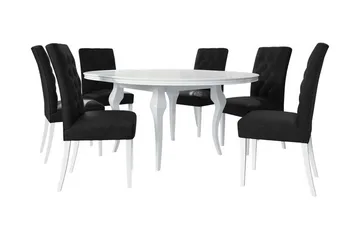 Spisegruppe - Svart - Møbler - Bord - Spisegruppe