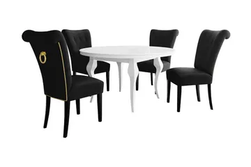 Spisegruppe - Svart - Møbler - Bord - Spisegruppe