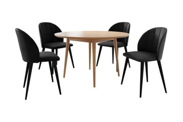 Spisegruppe - Svart - Møbler - Bord - Spisegruppe