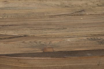 Spisegruppe Yorkshire Ø150 cm Rund Vintage Natur/Hvit/Beige - 4 Ophelia Stoler - Møbler - Bord - Spisegruppe