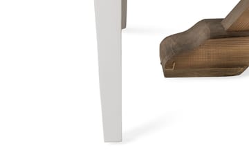 Spisegruppe Yorkshire 150 cm Rund med 6 Emmie Stol - Vintage Alm|Grå|Hvit - Møbler - Bord - Spisegruppe