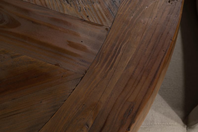 Spisegruppe Yorkshire 150 cm Rund med 6 Isolde Stol - Vintage Alm|Beige - Møbler - Bord - Spisegruppe
