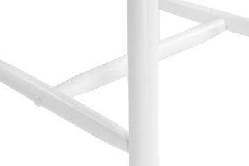 Spisegruppe Piatra 120 cm med 4 Taplow Spisestoler - Hvit - Møbler - Bord - Spisegruppe