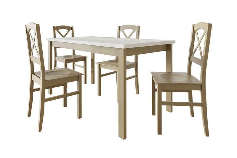 Spisegruppe Patrickswell - Beige - Møbler - Bord - Spisegruppe