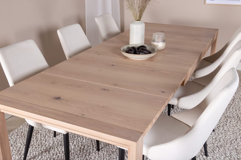 Torresolana Spisegruppe 170 cm + 6 Ludde Spisestoler - Møbler - Bord - Spisegruppe