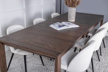 Torresolana Spisegruppe 170 cm + 6 stk Valera Spisestoler - Møbler - Bord - Spisegruppe