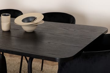 Uno Spisebord med 6stk Berit Spisestol - Møbler - Bord - Spisegruppe