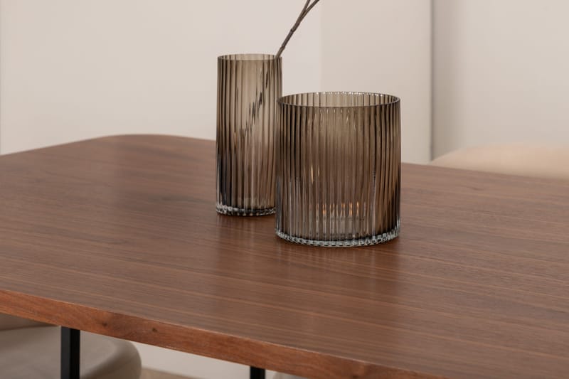 Uno Spisebord med 6stk Velvet Spisestol - Møbler - Bord - Spisegruppe