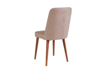 Valsot Uttrekkbar spisegruppe 129 cm - Hvit/Grå - Møbler - Bord - Spisegruppe