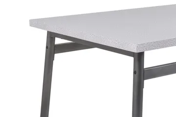 Velden Spisegruppe 110 cm Inkl. 4 Stoler - Grå / Svart - Møbler - Bord - Spisegruppe