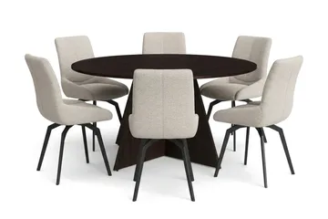 150 cm - Mørk brun