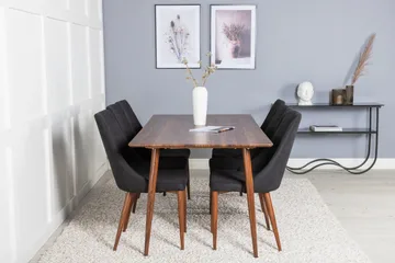 Ypas Spisebord 180 cm med 6 Campomar Spisestoler - Møbler - Bord - Spisegruppe