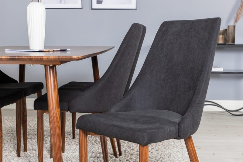 Ypas Spisebord 180 cm med 6 Campomar Spisestoler - Møbler - Bord - Spisegruppe