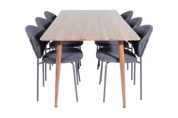 Ypas Spisebord 180 cm med 6 Moncoll Spisestoler - Møbler - Bord - Spisegruppe