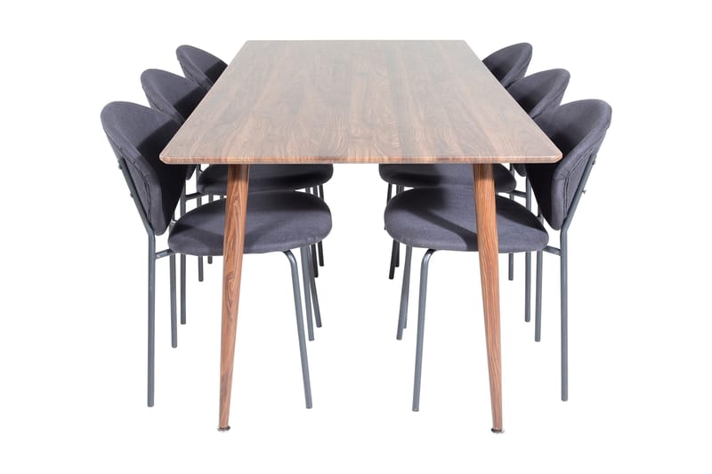 Ypas Spisebord 180 cm med 6 Moncoll Spisestoler - Møbler - Bord - Spisegruppe