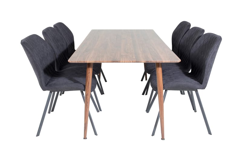 Ypas Spisebord 180 cm med 6 Sumoas Spisestoler - Møbler - Bord - Spisegruppe
