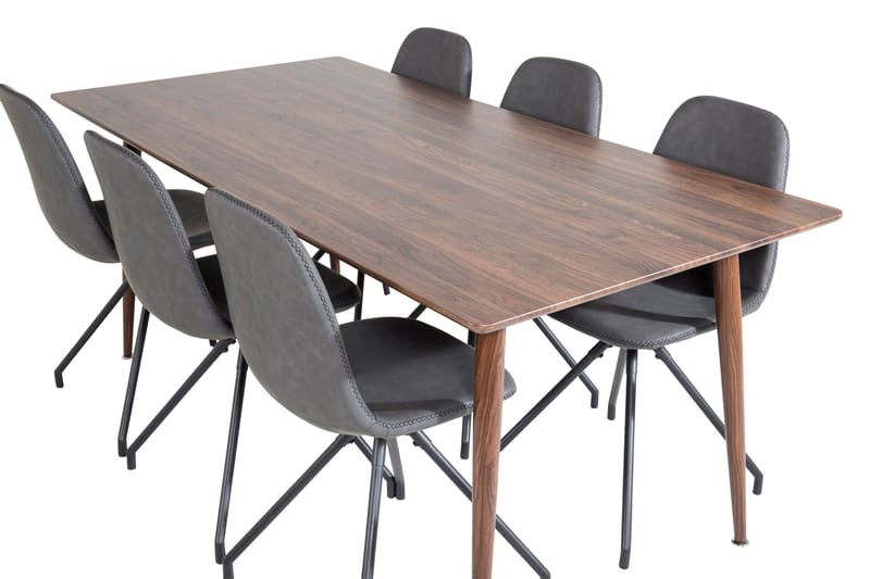 Ypas Spisebord 180 cm Med 6 Ypas Spisestoler - Møbler - Bord - Spisegruppe