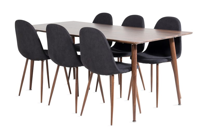 Ypas Spisebord 180 cm Med 6 Ypas Spisestoler