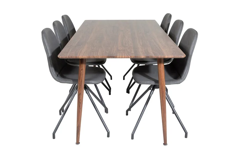 Ypas Spisebord 180 cm Med 6 Ypas Spisestoler - Møbler - Bord - Spisegruppe