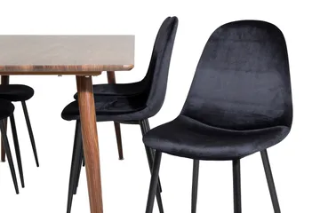 Ypas Spisebord 180 cm Med 6 Pontus kjøkkenstoler - Møbler - Bord - Spisegruppe