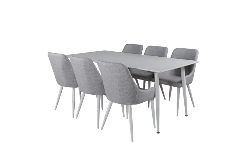 Ypas Spisegruppe 180 cm + 6 Ridones Spisestoler - Møbler - Bord - Spisegruppe