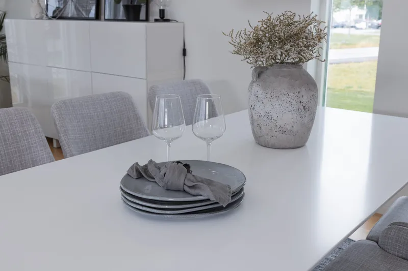 Ypas Spisegruppe 180 cm + 6 Ridones Spisestoler - Møbler - Bord - Spisegruppe