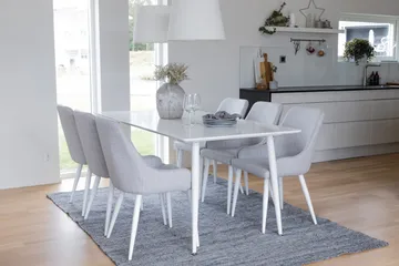 Ypas Spisegruppe 180 cm + 6 Ridones Spisestoler - Møbler - Bord - Spisegruppe