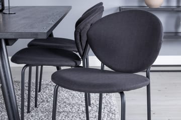 Zenazmi Spisebord 195 cm med 6 stk Moncoll Spisestol - Møbler - Bord - Spisegruppe