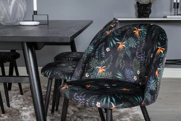 Zenazmi Spisegruppe 195 cm + 6 Sedavi Spisestoler - Møbler - Bord - Spisegruppe