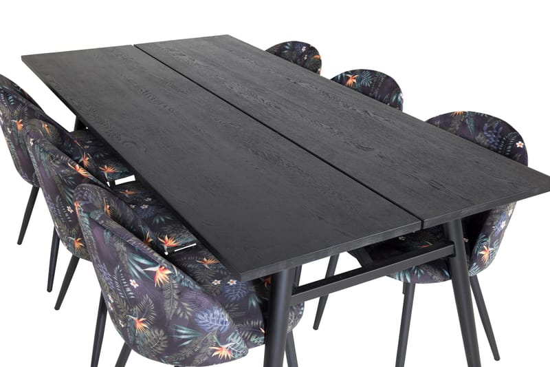 Zenazmi Spisegruppe 195 cm + 6 Sedavi Spisestoler - Møbler - Bord - Spisegruppe