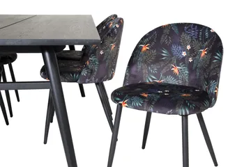 Zenazmi Spisegruppe 195 cm + 6 Sedavi Spisestoler - Møbler - Bord - Spisegruppe